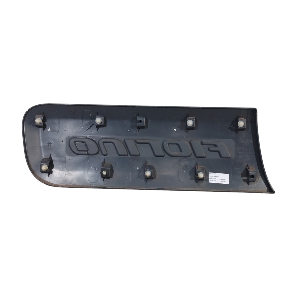 Moldura Externa Lateral Esquerda Fiat Fiorino 2018 2019 4