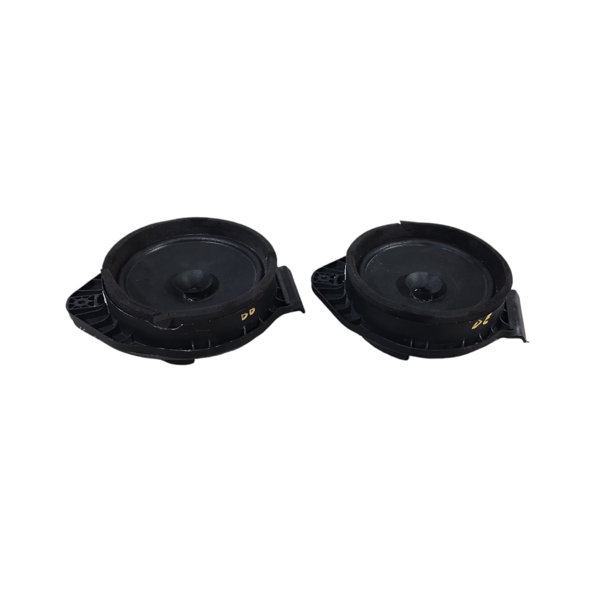 Par Alto Falante Porta Dianteira Ford New Fiesta 2014 2015 Preto