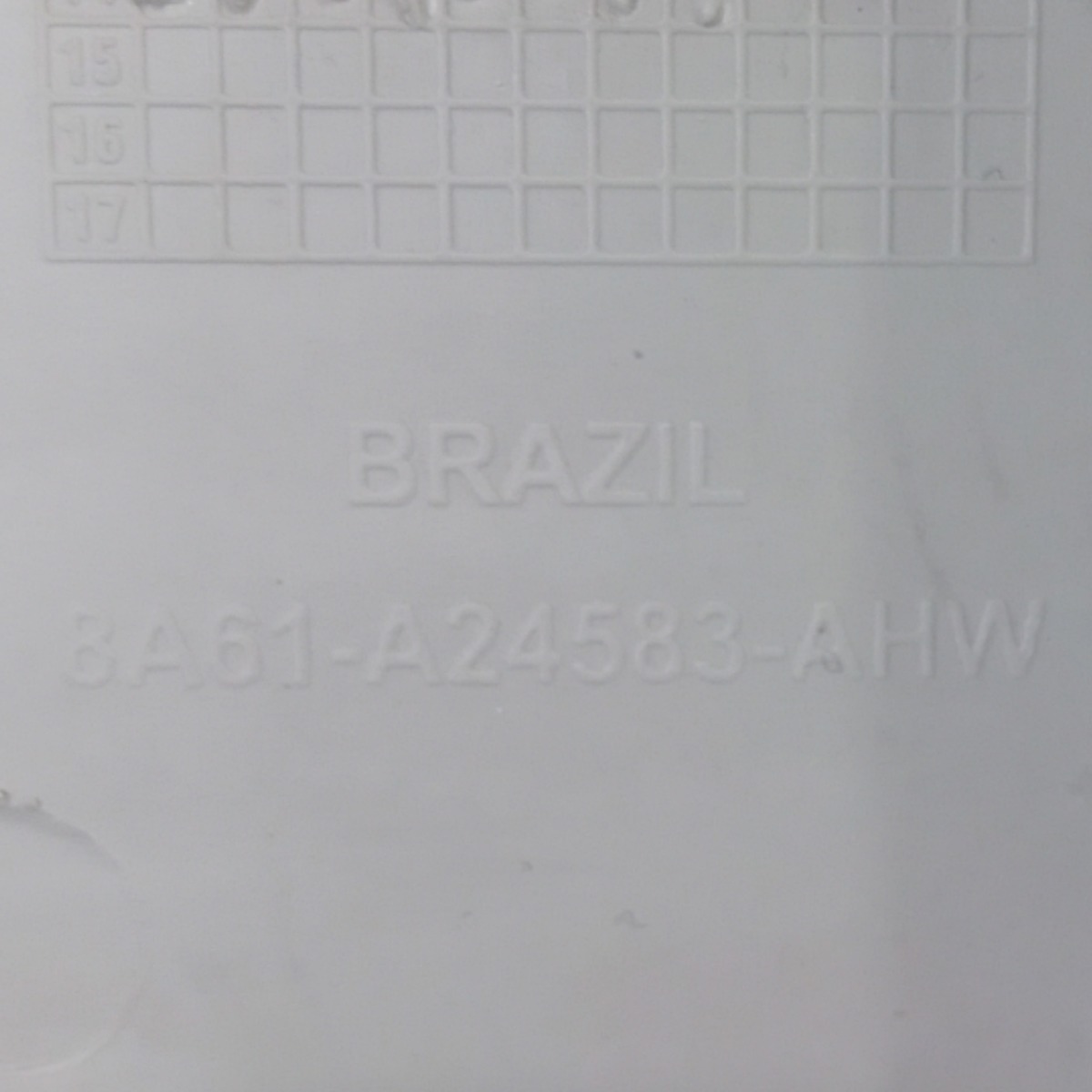 Acabamento Superior Coluna B Esquerda Ford New Fiesta 2015 7