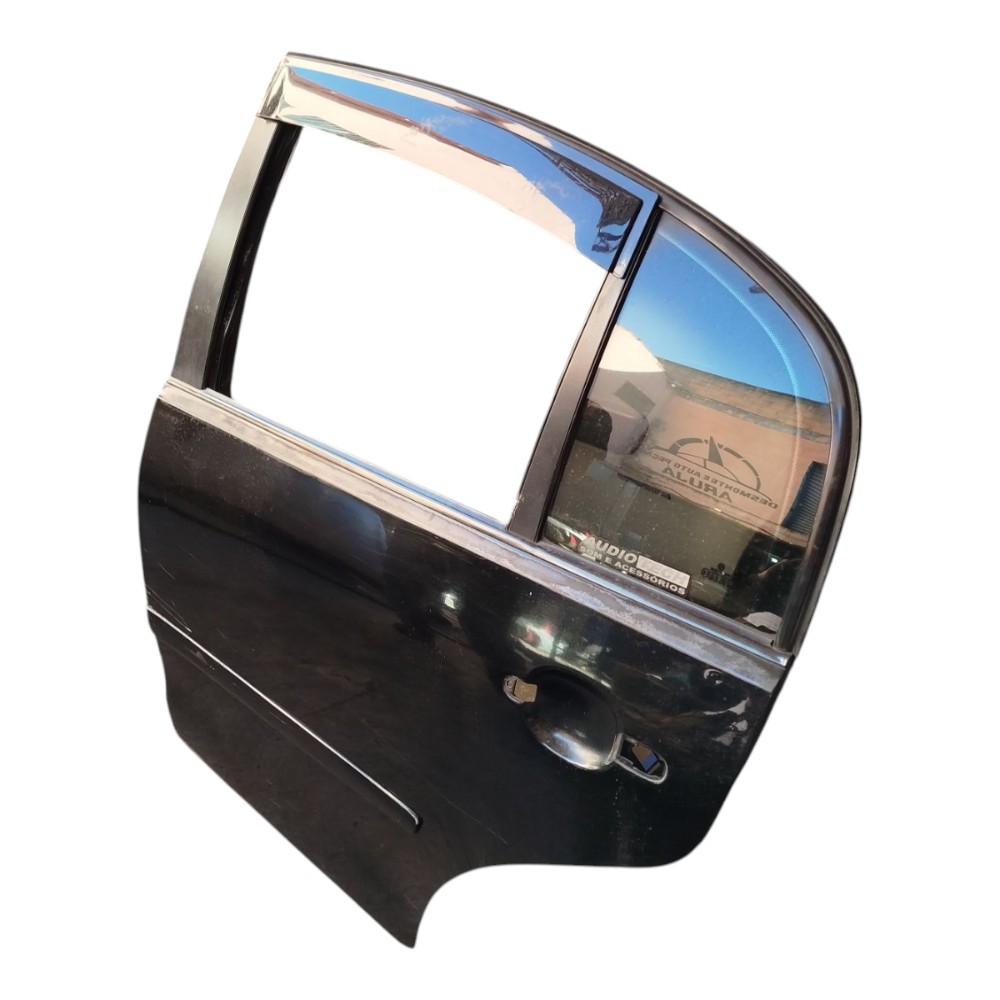 Porta Traseira Esquerda Vw Polo Sedan 2003 2004 Traseira Esquerdo 5