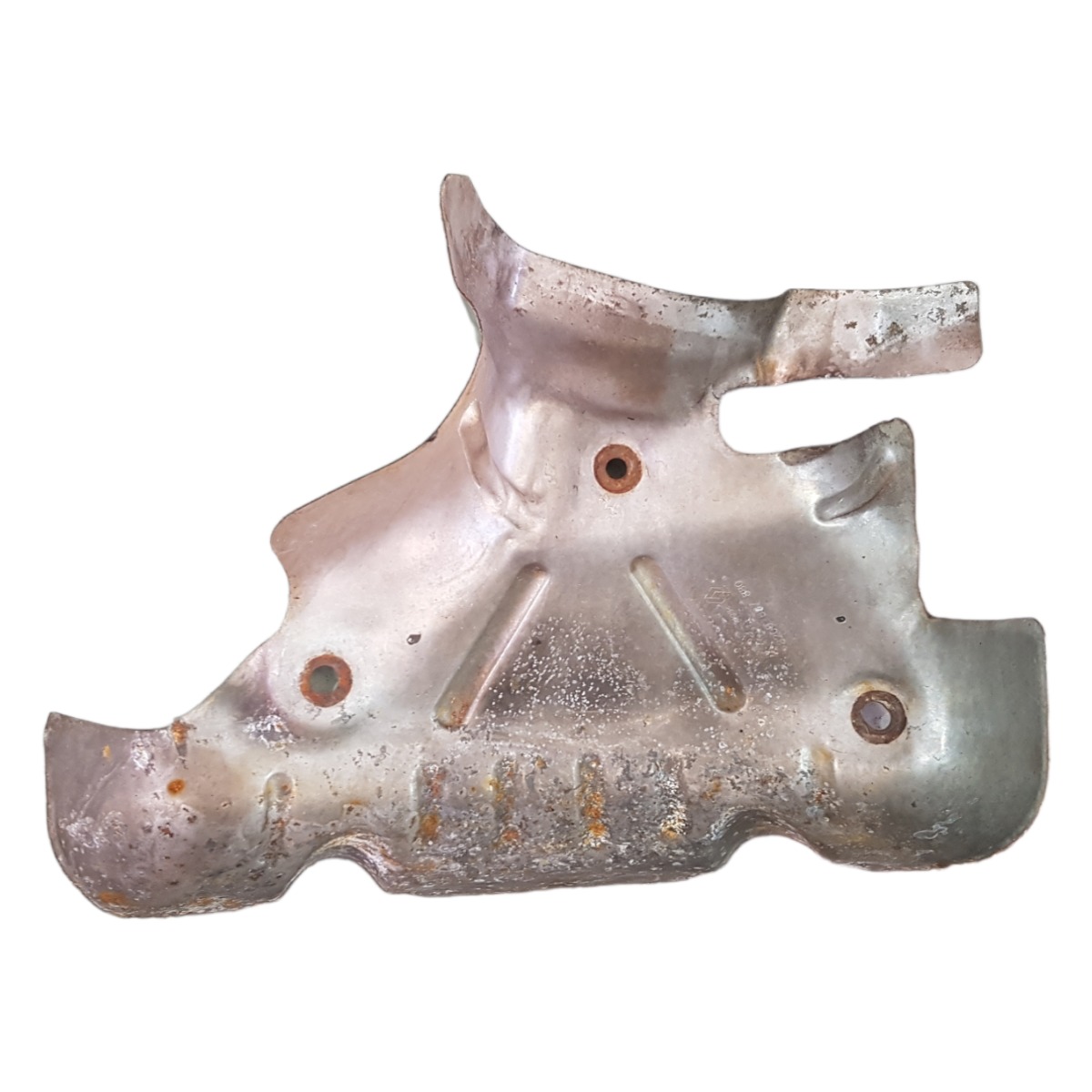 Defletora Calor Coletor Escape Renault Sandero 2010 4