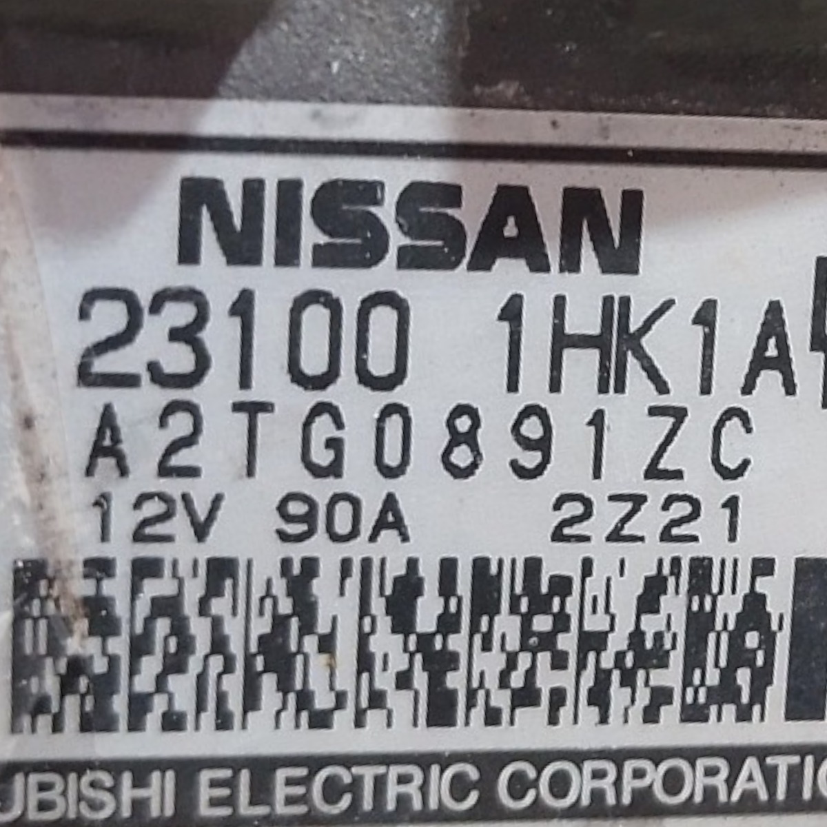 Alternador Nissan March 1.6 2013 2014 231001hk1a 6