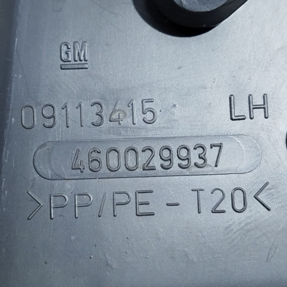 Moldura Porta Traseira Esquerda Gm Corsa Sedan 2007 2008 15