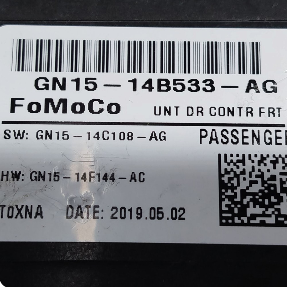 Módulo Vidro Porta Dianteira Direita Ford Ecosport 2019 2020 19