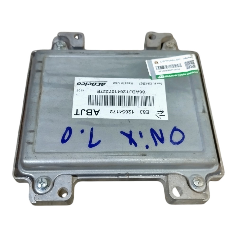 Módulo Injeção Gm Chevrolet Onix Abjt 9