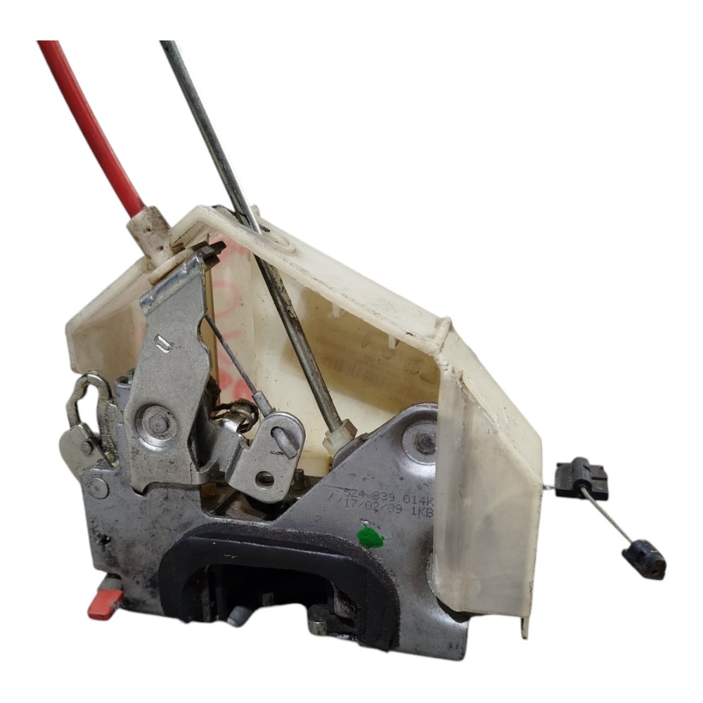 Fechadura Manual Dianteira Direita Vw Fox 2009 3 Parafusos 9