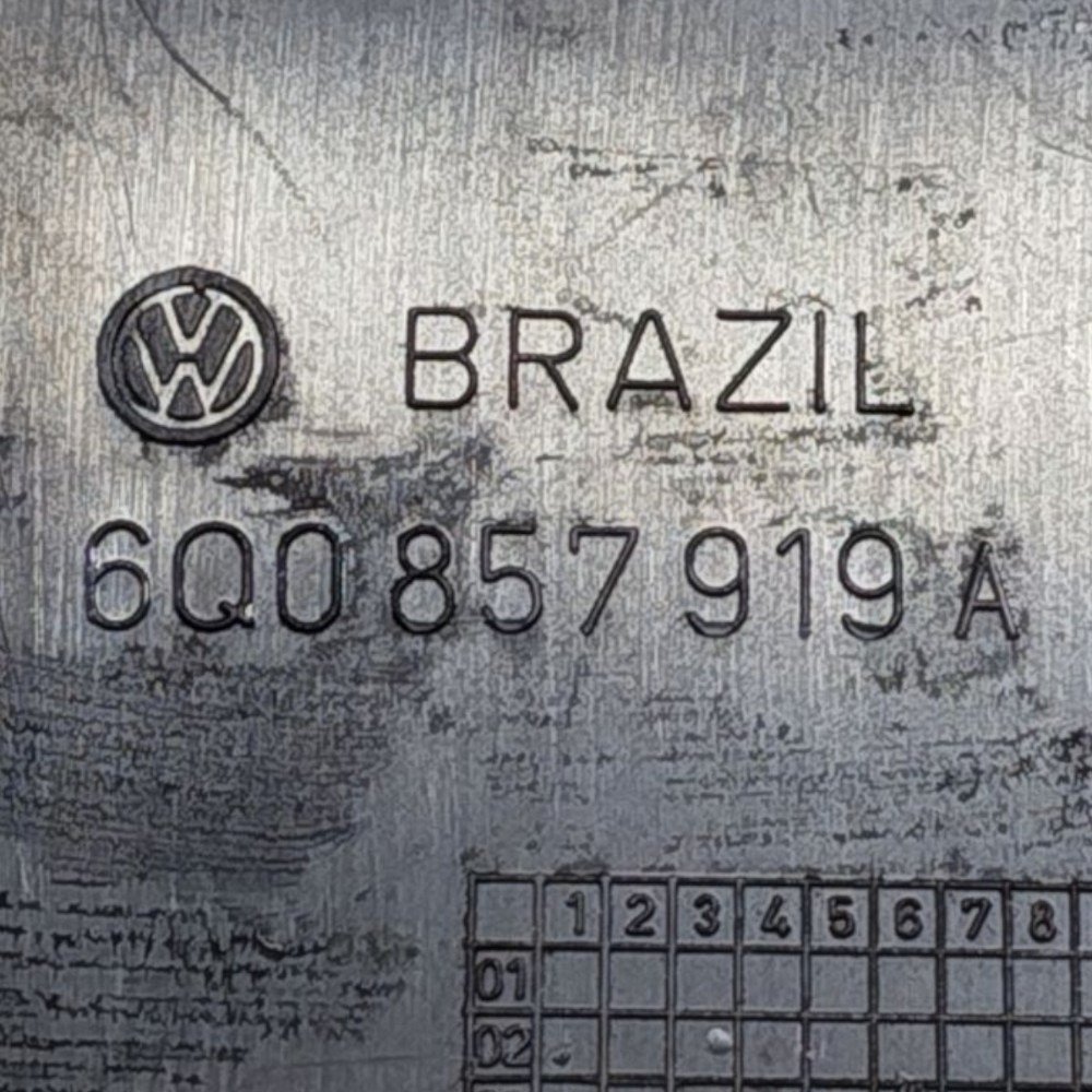 Porta Objetos Central Painel Vw Polo Sedan 2003 2004 15