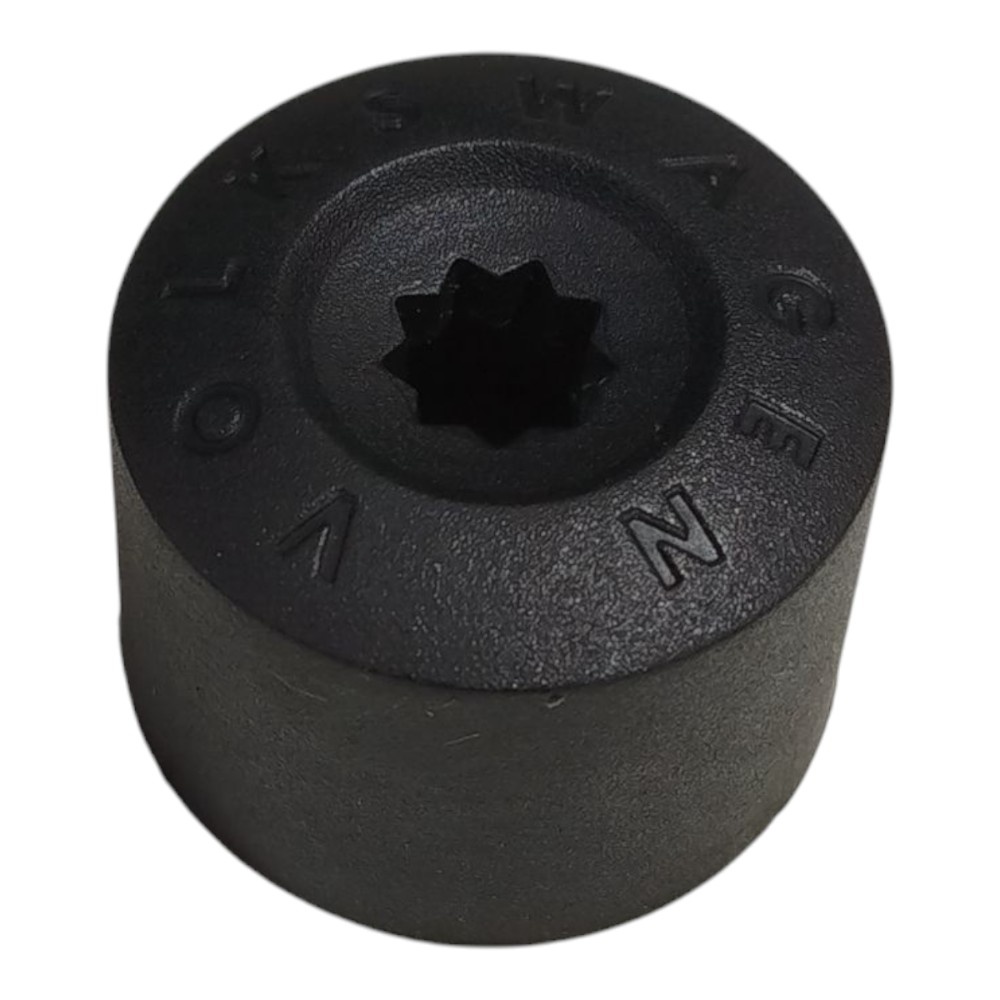 Capa Parafuso Roda Volkswagen Gol Saveiro Voyage Preto