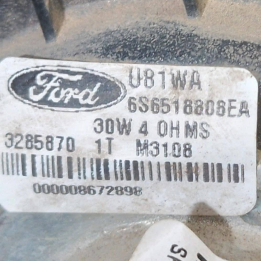 Alto Falante Ford Fiesta 2004 2013 Preto 9