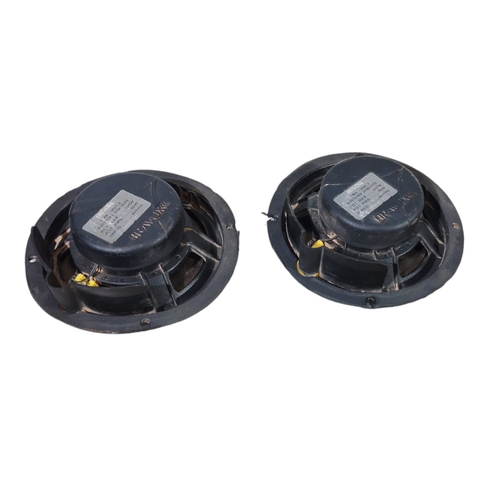 Par Alto Falante Volkswagen Gol G5 Bravox Preto 3