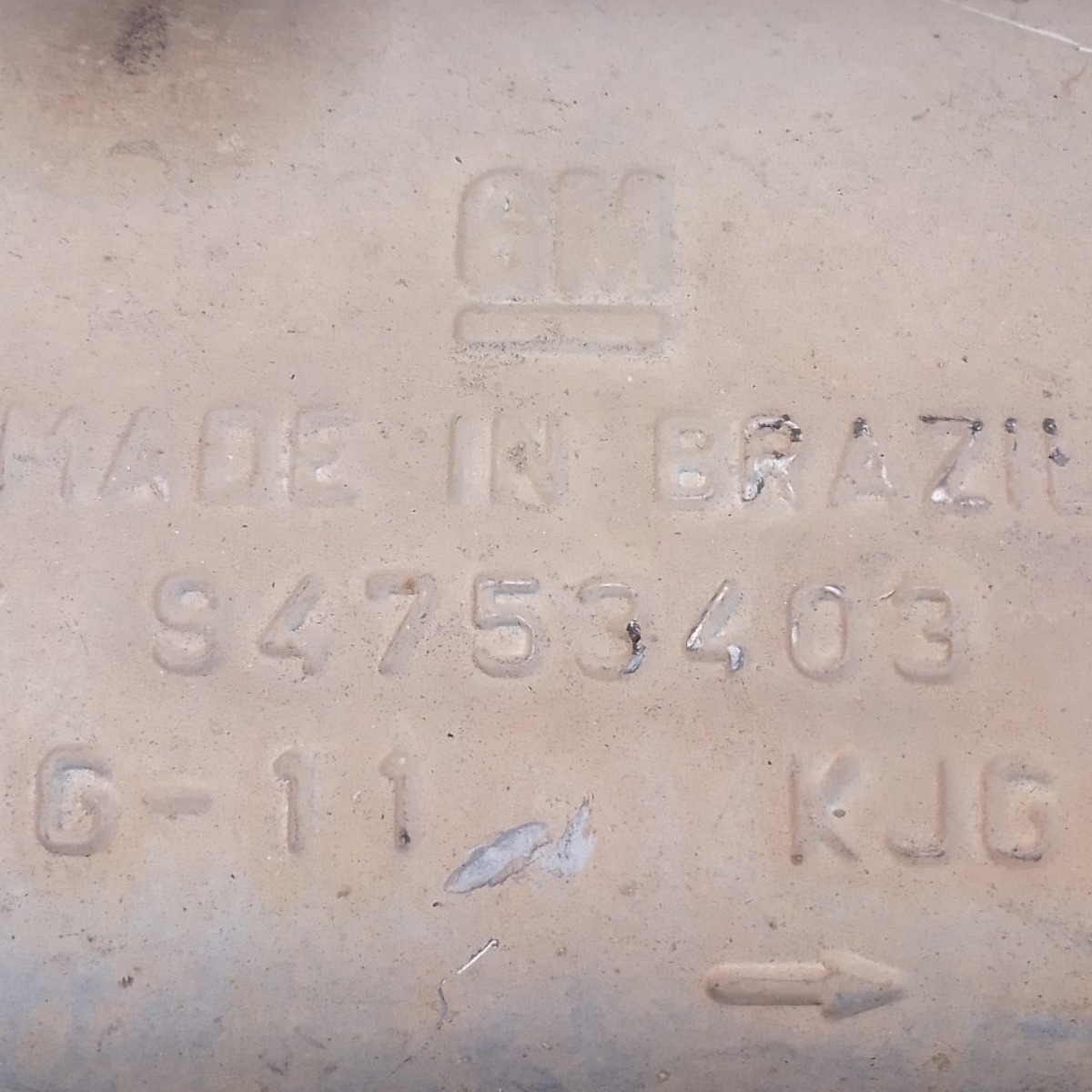 Escapamento Gm Celta 1.0 2010 6