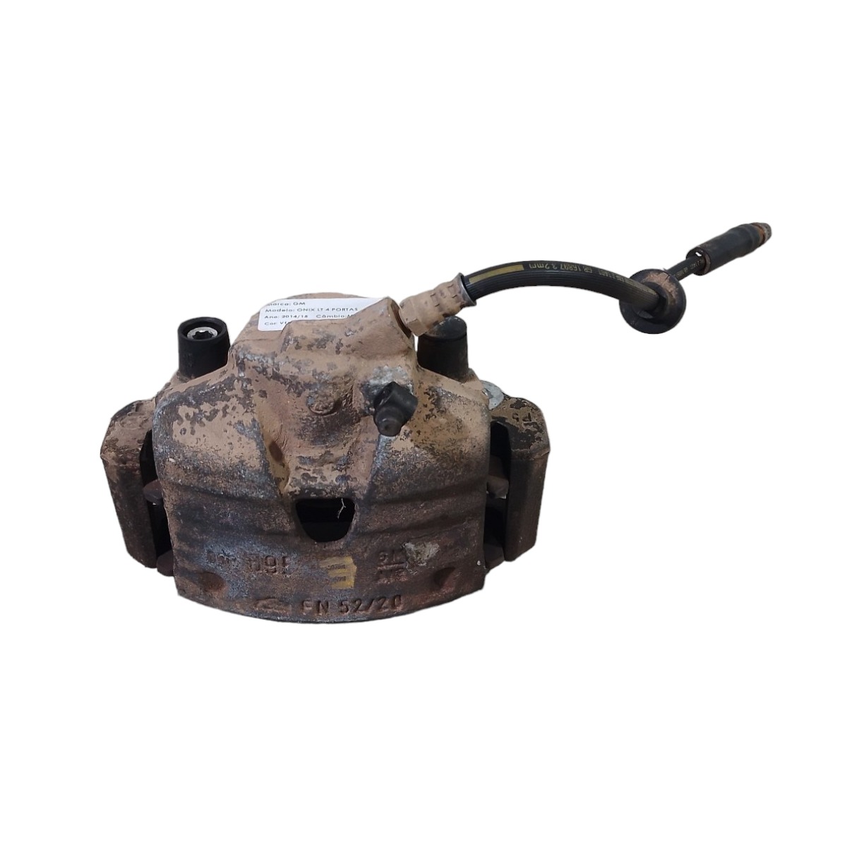 Pinça Freio Dianteiro Esquerdo Gm Onix 1.4 8v 2015 Ventilado