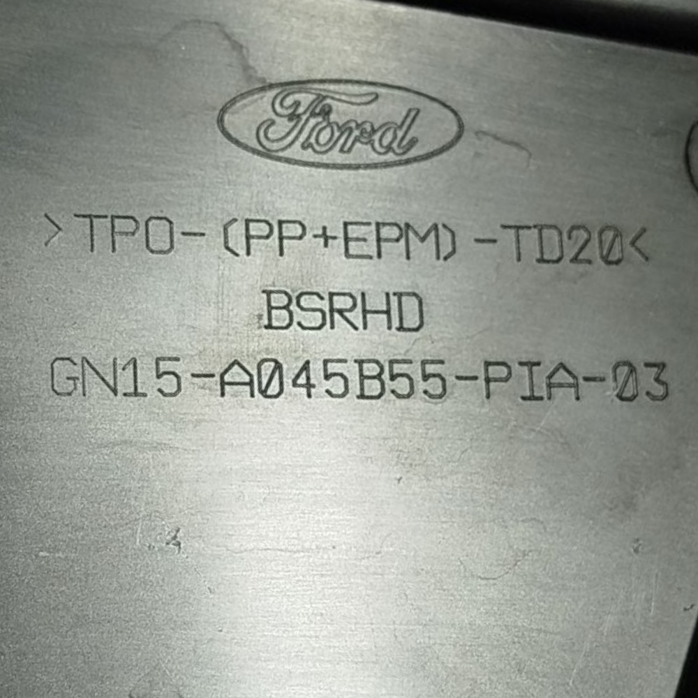 Acabamento Lateral Esquerdo Console Ford Ecosport 2019 2020 17