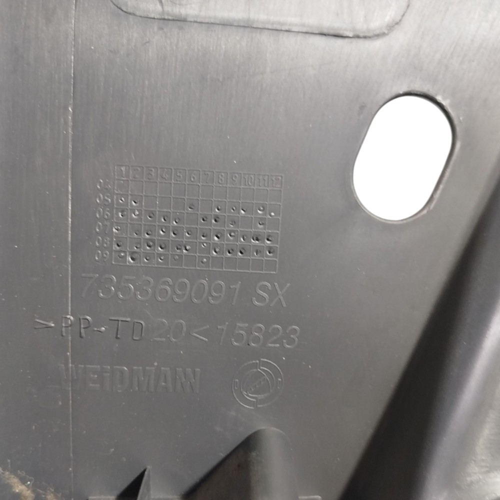 Suporte Bagagito Traseiro Esquerdo Fiat Idea 2007 15