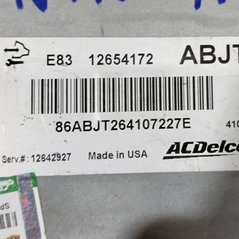 Módulo Injeção Gm Chevrolet Onix Abjt 11