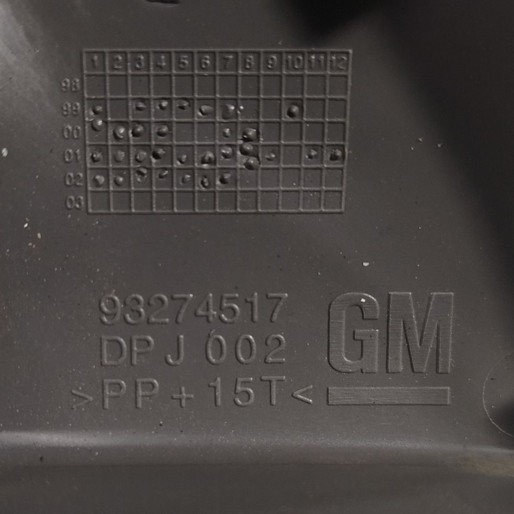 Moldura Maçaneta Interna Traseira Esquerda Gm Astra 2002 9