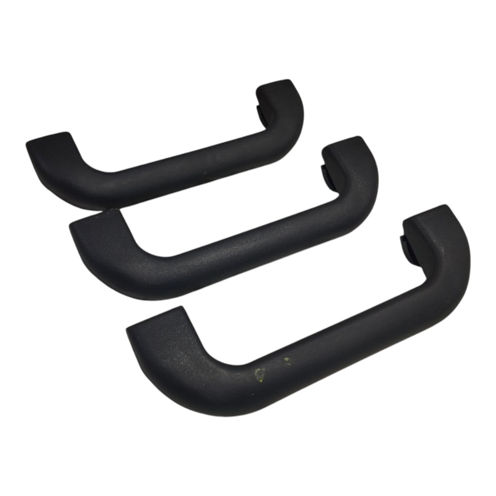 Conjunto Alça Teto Preta Vw Gol Voyage Fox 2011 2021 3