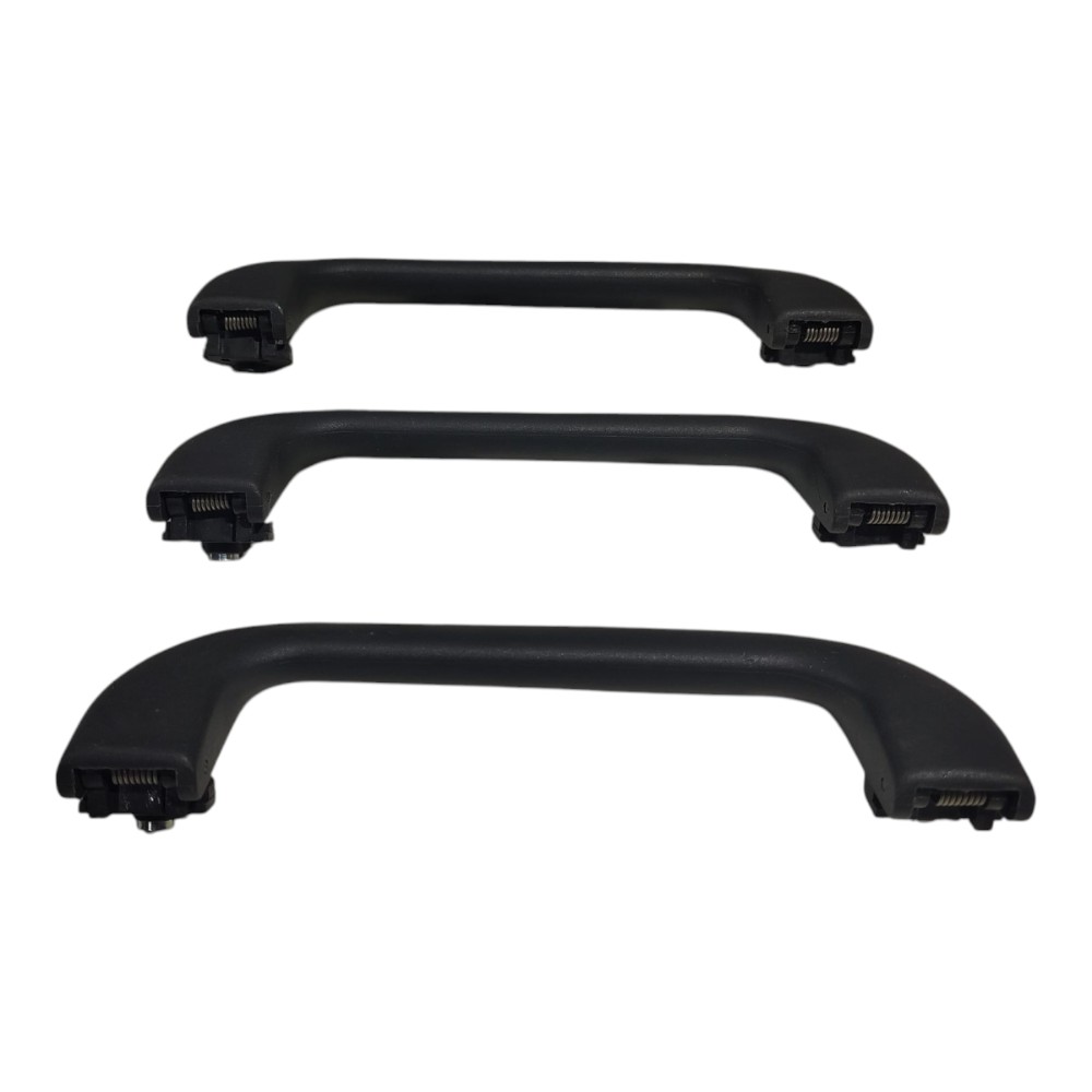 Conjunto Alça Teto Preta Vw Gol Voyage Fox 2012 2021 3