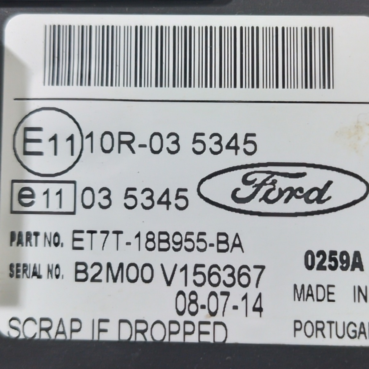 Computador Bordo Ford New Fiesta 1.6 16v 2014 2015 9