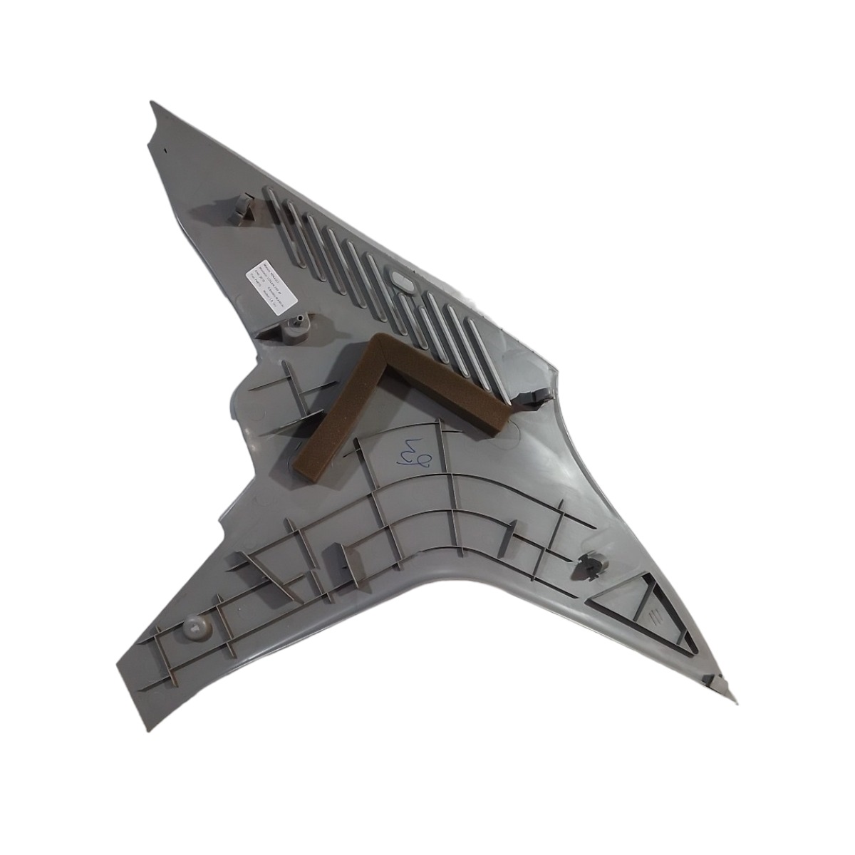 Acabamento Coluna Traseira Direita Renault Logan 2010 4