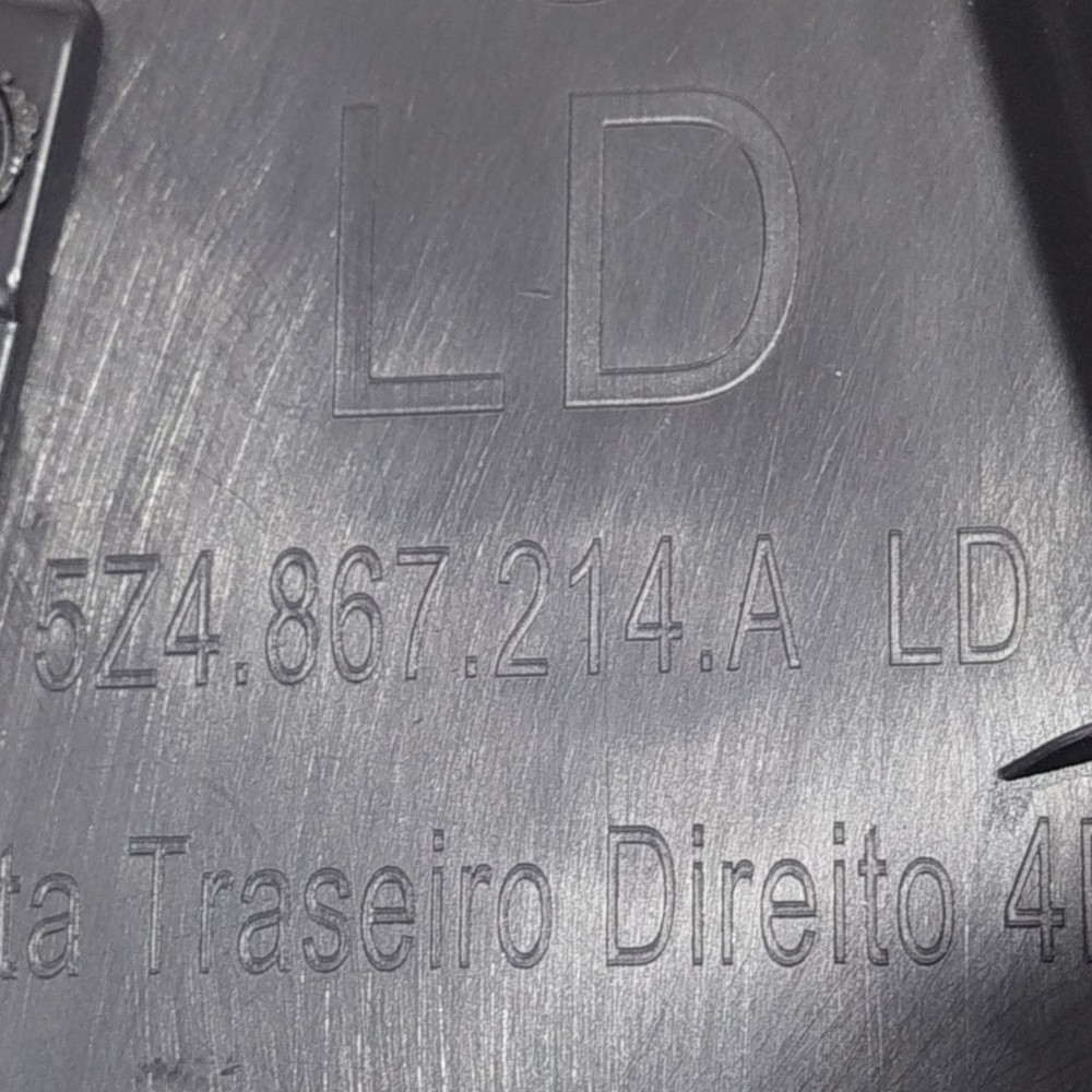 Forro Porta Traseira Direita Vw Fox 2012 2013 2014 17