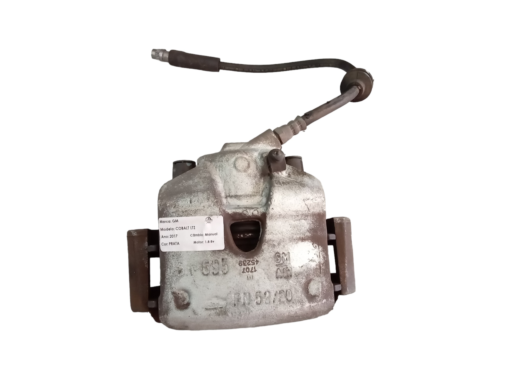 PINÇA FREIO ESQUERDA VENTILADO GM COBALT LTZ 2017