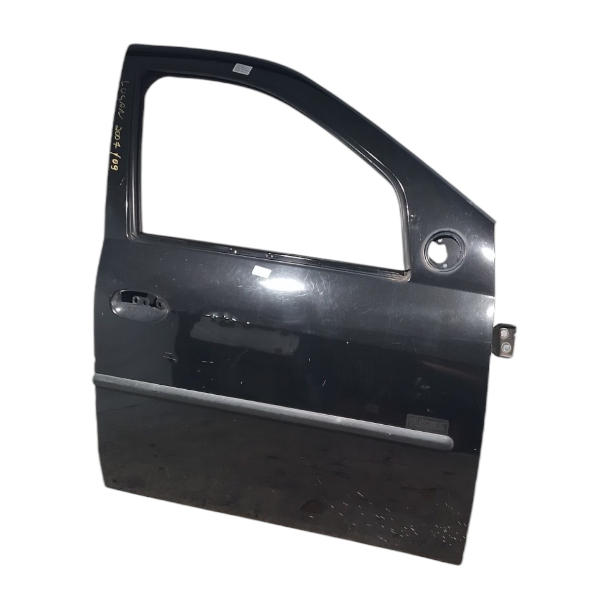 Porta Dianteira Direita Renault Logan 2010 Dianteira Direita Preto