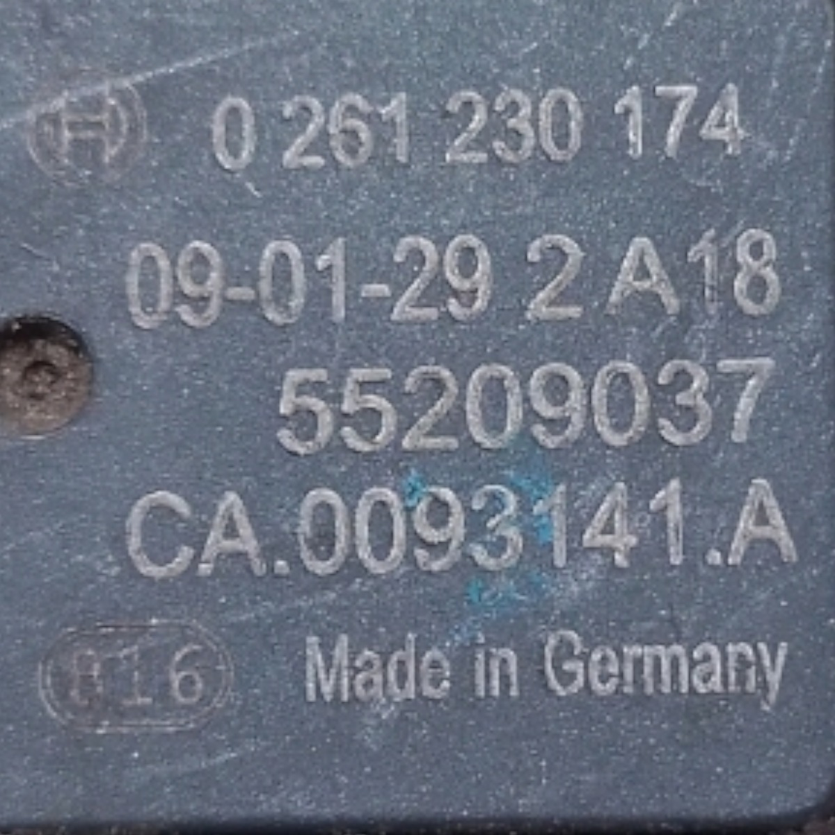 Sensor Map Fiat Strada Siena 1.4 Flex Fire 8
