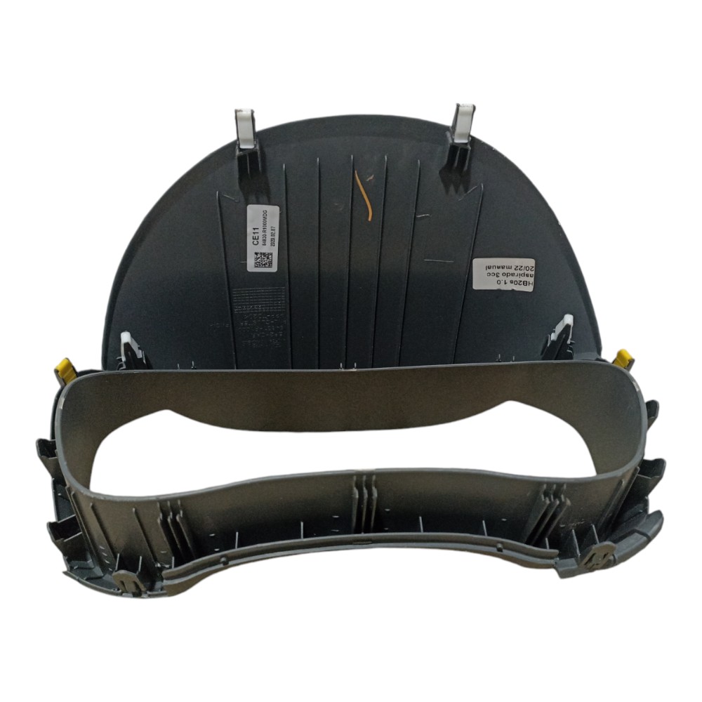 Moldura Painel Instrumento Hb20s 2020 2021 2022 Original Cinza 4