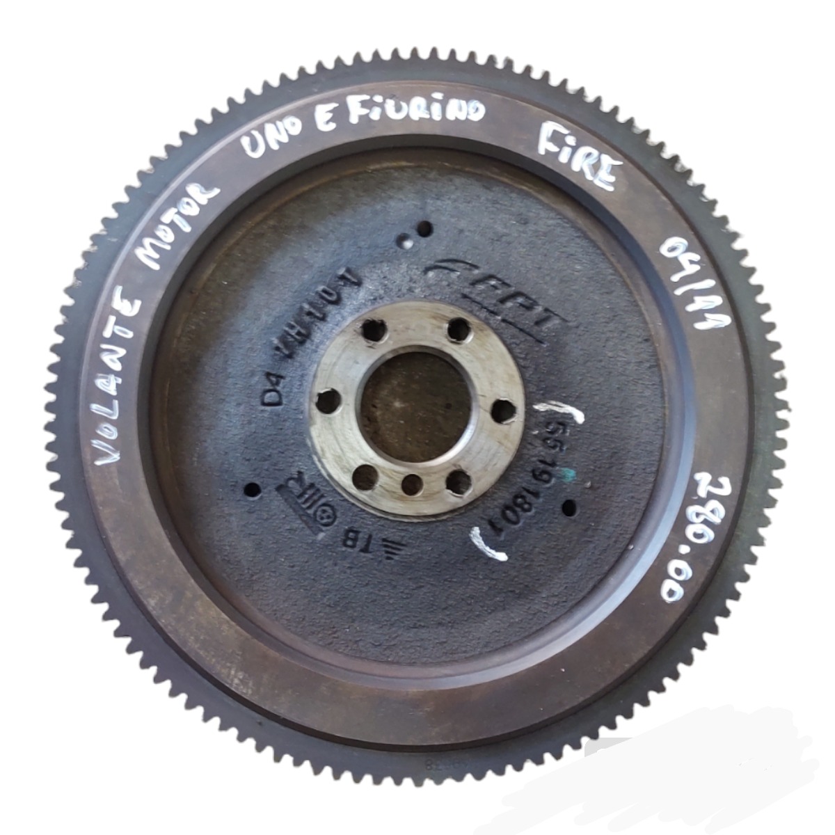 Volante Motor Uno 1.0 Fire 04 A 11 55191801 1