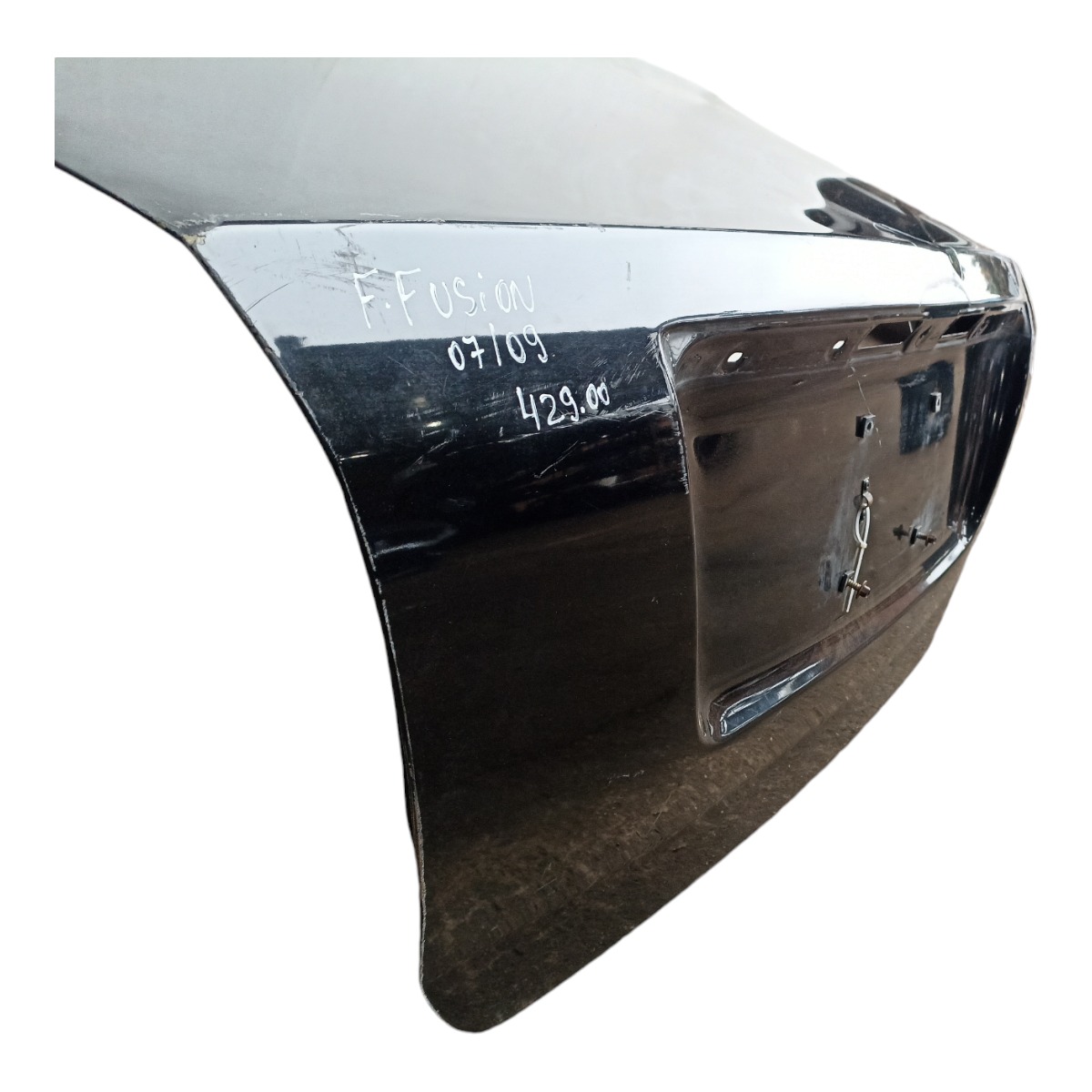 Tampa Traseira Ford Fusion 2007 2008 2009 Com Avaria Preto 2