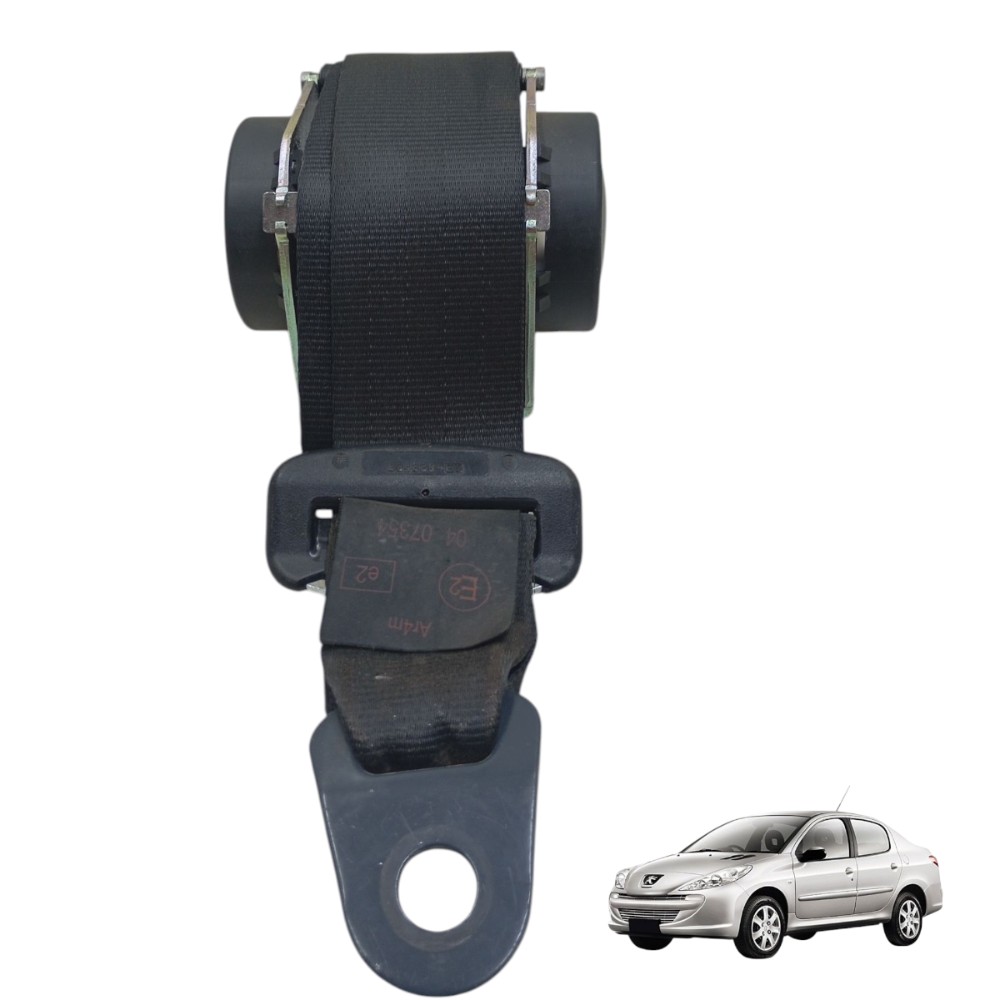 Cinto Segurança Traseiro Esquerdo Peugeot 207 2008 A 2014