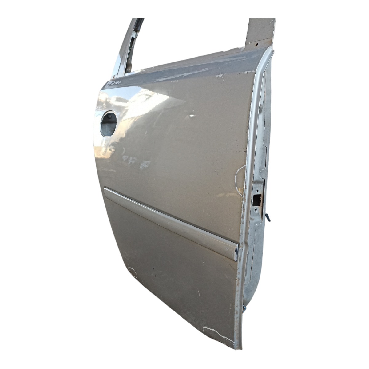 Porta Traseira Direita Chevrolet Meriva 02/12 Detalhe Origin Traseira Direito Prata 3
