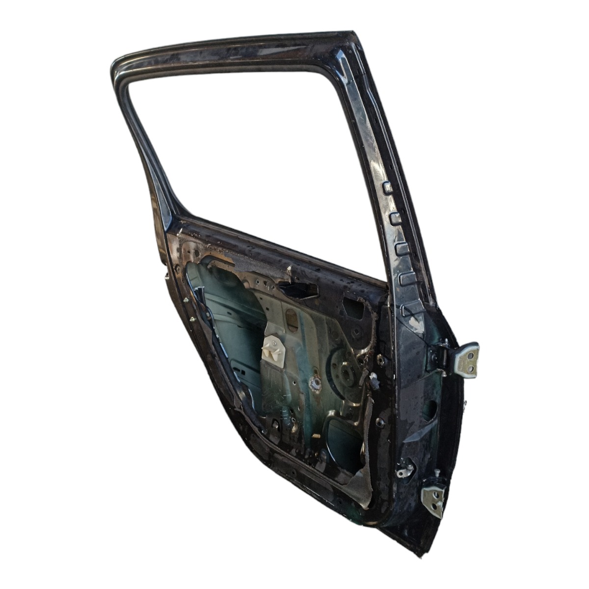 Porta Traseira Esquerda Peugeot 307 Com Avaria Traseira Esquerdo Preto 5