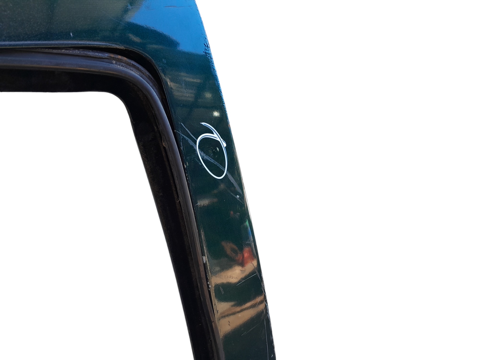 Porta Traseira Direita Volkswagen Parati G2 G3 G4  Traseira Direita Verde 3