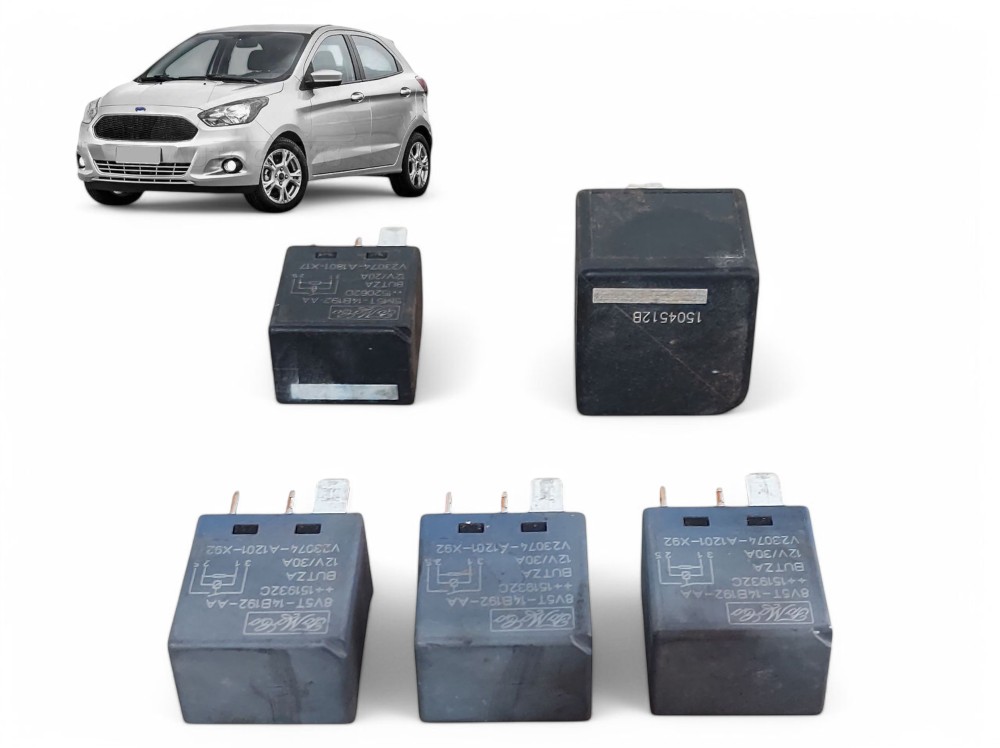 Kit Relé Auxiliar Ford Ecosport  Ka 2013 A 2019 8v5t14b192aa