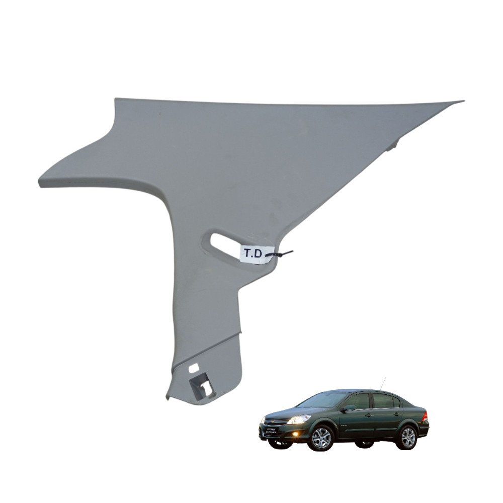 Moldura Coluna Tras Vectra Sedan Direita 2007 2008 A 2011