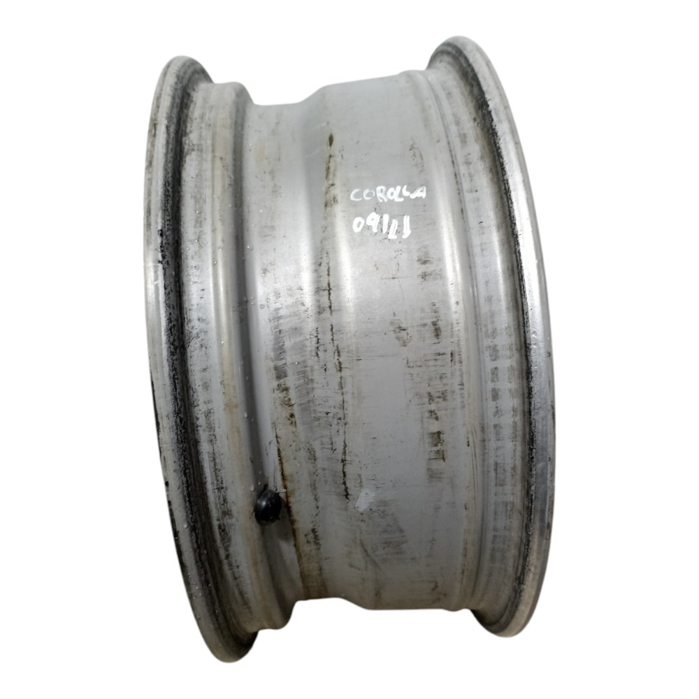 Roda De Liga 16 Corolla 2009 2010 2011 Com Detalhe  Prata Prata 4