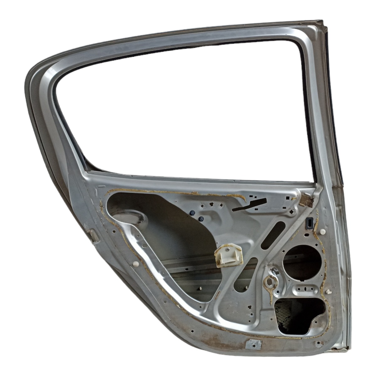 Porta Traseira Esquerda Peugeot 206 207 Com Detalhes Traseira Esquerdo Prata 6