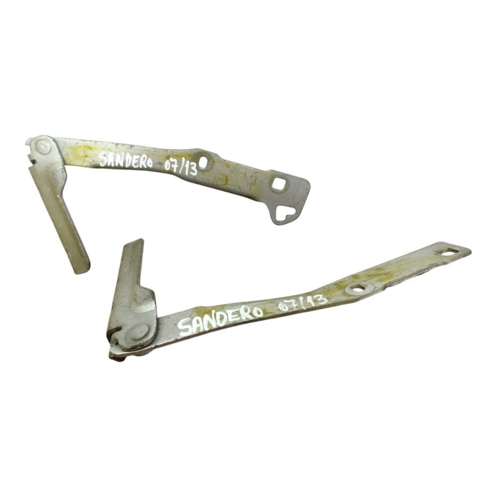 Par Dobradiça Capo Renault Sandero 2007 2008 A 2013