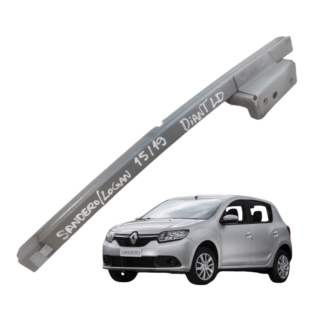 Guia Vidro Dianteiro Direito Logan Sandero 2015 A 2019 Cinza 1