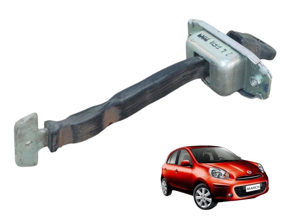 Limitador Porta Traseira Esquerda Nissan March 2011 A 2015