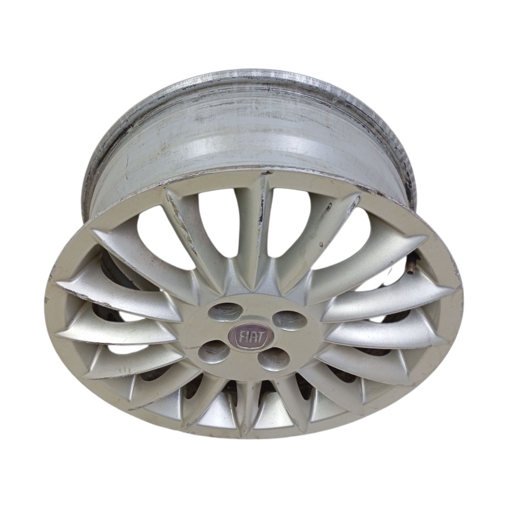 Roda Liga Leve Aro 16 Fiat Linea Original Precisa Pintar Prata 2