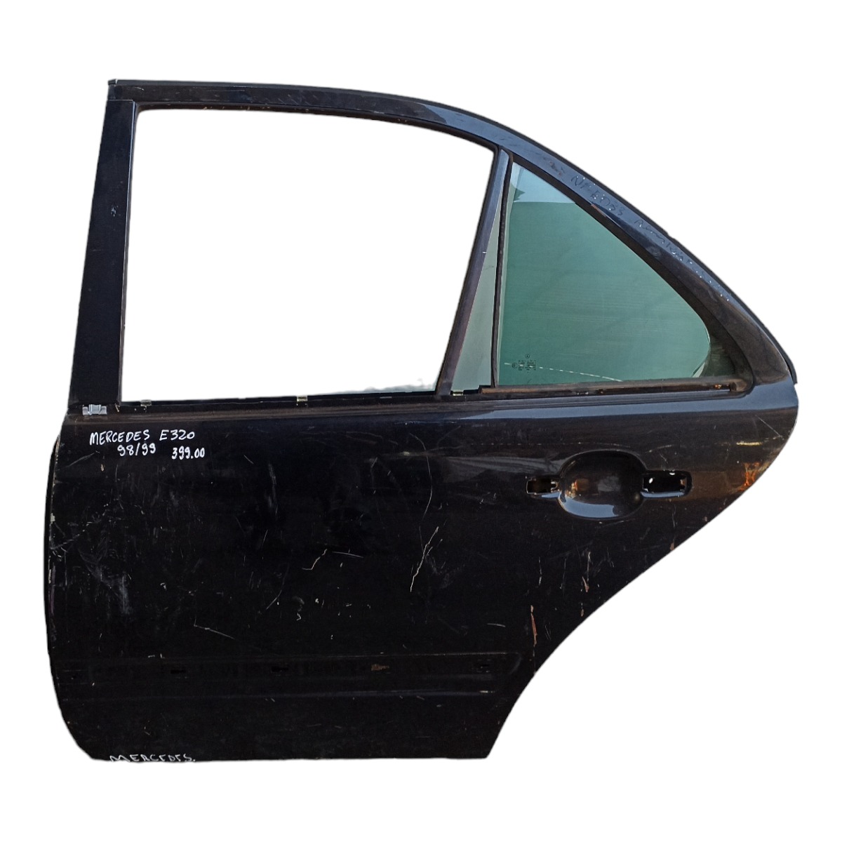 Porta Traseira Esquerda Mercedes E320 1998/1999 Traseira Esquerdo Preto
