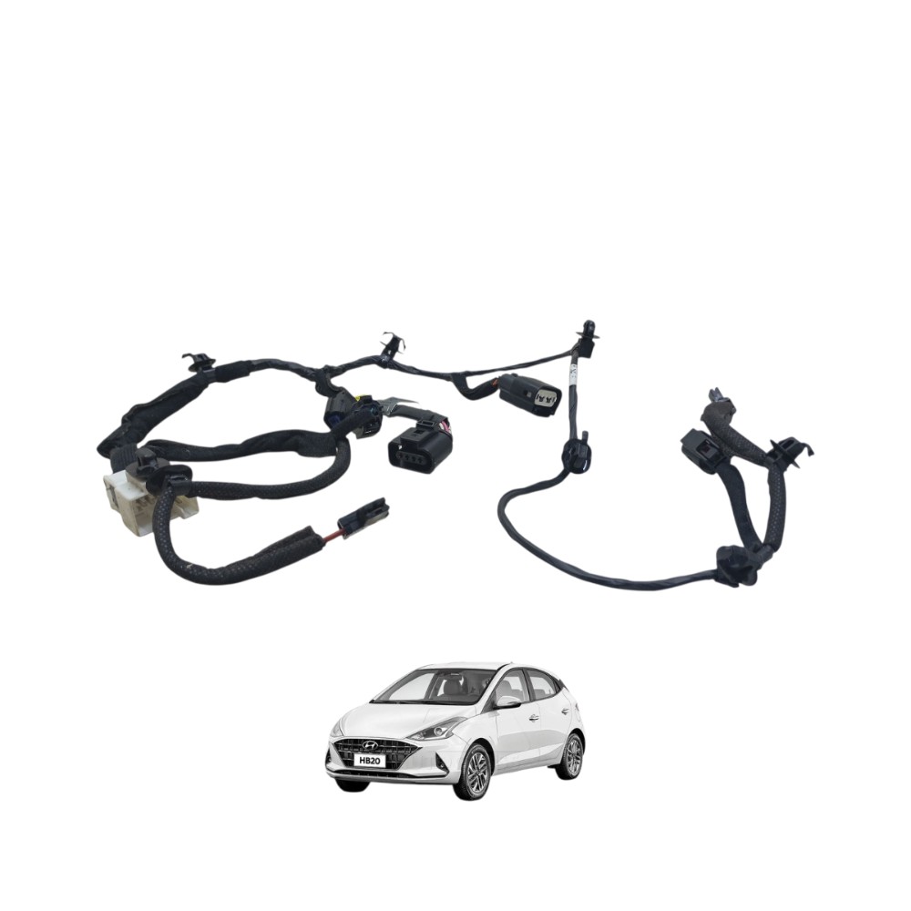 Chicote Tampa Traseira Hb20 Hatch 2020 2021 2022 Original