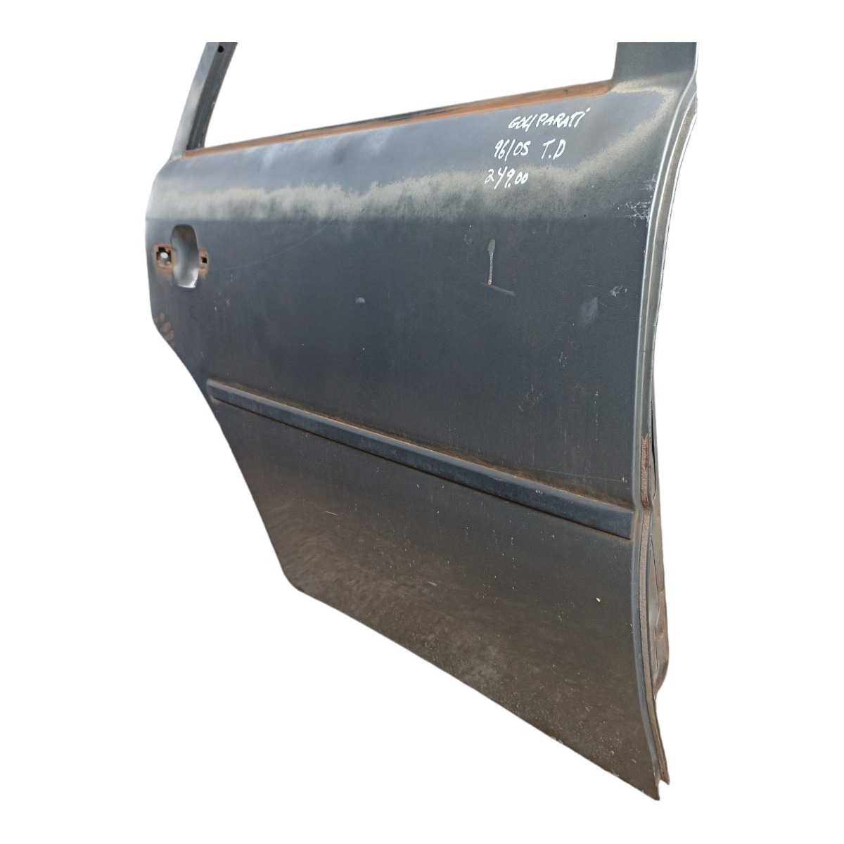 Porta Traseira Direita Volkswagen Gol Parati 1996 A 2005  Traseira Direito Cinza 2