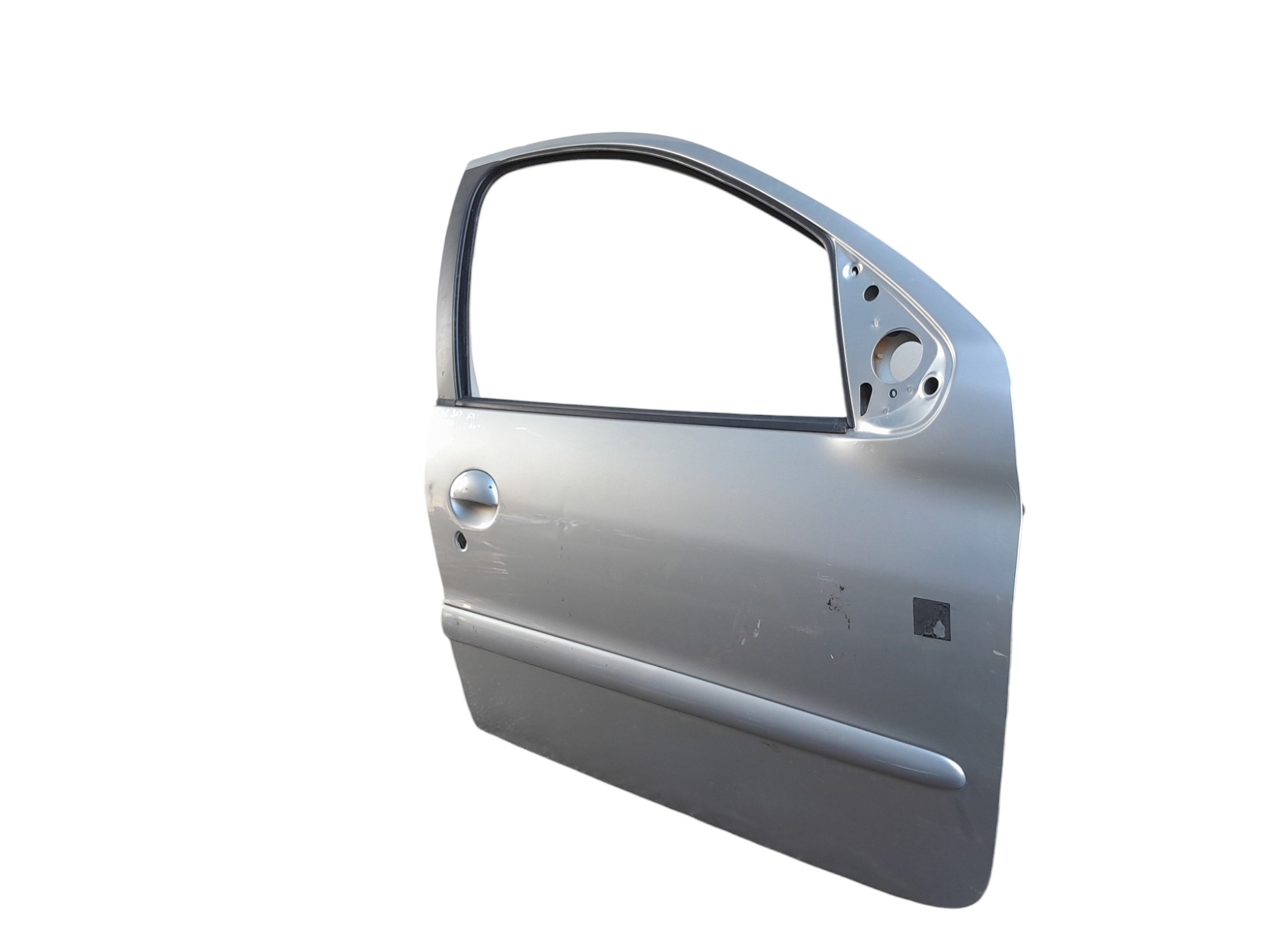 Porta Dianteira Direita Peugeot 206 207 Original 4p Original Dianteira Direito Prata 2