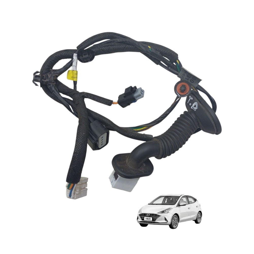Chicote Porta Traseira Direita Hb20 2020 2021 2022 Original