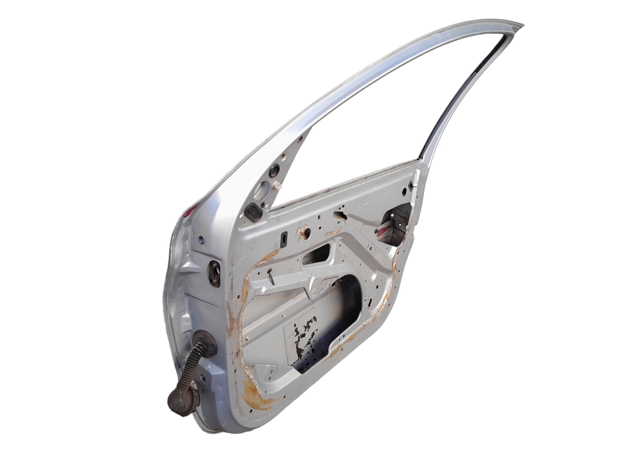 Porta Dianteira Direita Peugeot 206 207 4 Portas Original Dianteira Direito Prata 4