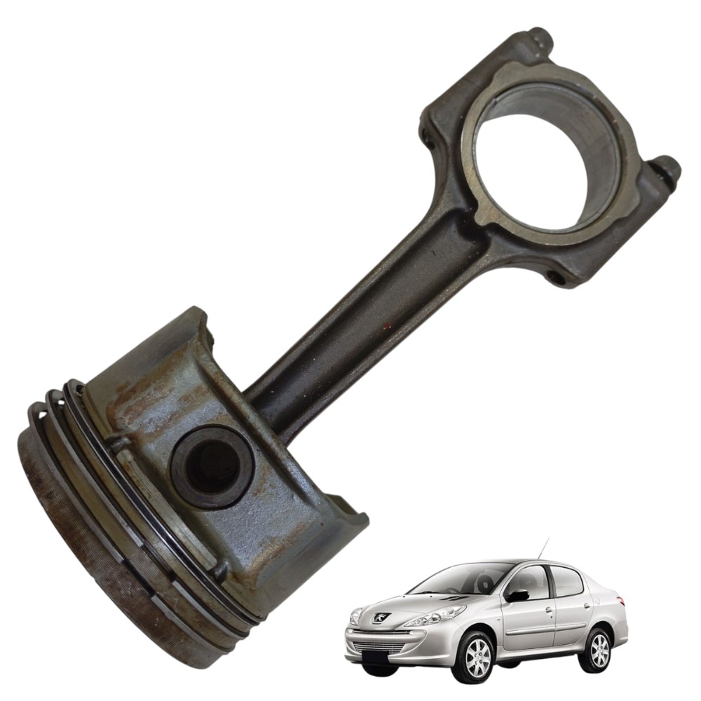 Biela Peugeot 207 1.6 16v Pistão Sem Garantia Fragmentada